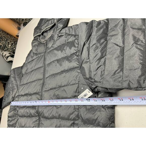 Amazon Essentials Women's XXL Gray Lightweight Long Sleeve Zip Puffer Jacket - Picture 4 of 12